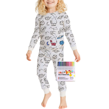 Carica l&#39;immagine nel visualizzatore di Gallery, Pigiama Doodle Dream -Galassia - Ozerty
