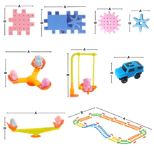 Carica l&#39;immagine nel visualizzatore di Gallery, Blocchi da costruzione educativi a doppio funzionamento - Ozerty
