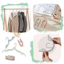 Carica l&#39;immagine nel visualizzatore di Gallery, Appendini Pieghevoli a Doppia Dimensione - Ozerty
