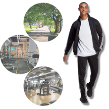 Carica l&#39;immagine nel visualizzatore di Gallery, Tuta da ginnastica dinamica da uomo - Ozerty
