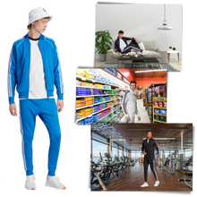 Carica l&#39;immagine nel visualizzatore di Gallery, Tuta da ginnastica dinamica da uomo - Ozerty
