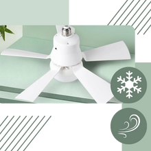 Carica l&#39;immagine nel visualizzatore di Gallery, Lampada per ventilatore con zoccolo E27 - Ozerty
