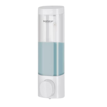 Carica l&#39;immagine nel visualizzatore di Gallery, Erogatore di Sapone a Parete con Controllo Facile -Bianco trasparente - Ozerty
