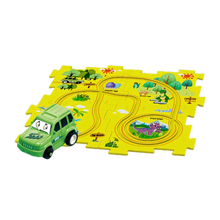 Carica l&#39;immagine nel visualizzatore di Gallery, Set di piste educative per auto elettriche -Dinosauro/5 Pezzi - Ozerty
