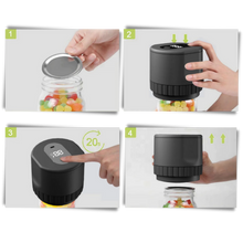 Carica l&#39;immagine nel visualizzatore di Gallery, Sigillatrice elettrica sottovuoto per barattoli  - Ozerty
