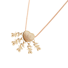 Carica l&#39;immagine nel visualizzatore di Gallery, Elegante collana con charm per la mamma -5 Ragazzi - Ozerty
