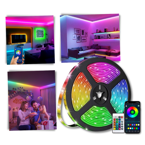 Striscia led RGB ad alta efficienza energetica - Ozerty