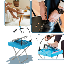 Carica l&#39;immagine nel visualizzatore di Gallery, Poggiapiedi Ergonomico con LED per la Pedicure - Ozerty
