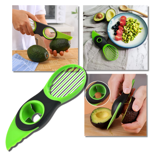 Strumento multifunzionale ergonomico per avocado - Ozerty