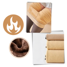 Carica l&#39;immagine nel visualizzatore di Gallery, Collant foderati in pile finto traslucido - Ozerty
