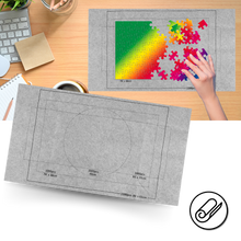 Carica l&#39;immagine nel visualizzatore di Gallery, Tappetino per Puzzle in Feltro Arrotolabile - Ozerty
