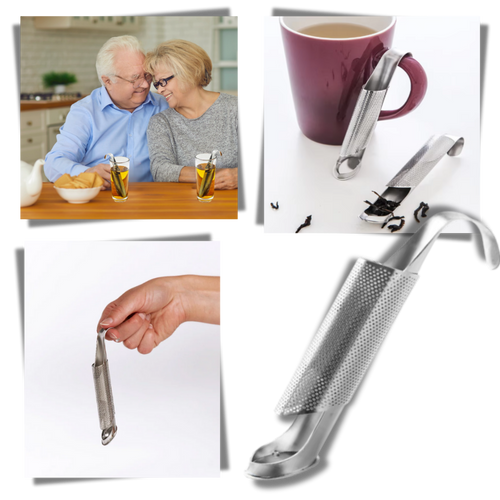 Filtro per Tè in Acciaio Inox a Maglia Fine - Ozerty