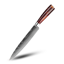Carica l&#39;immagine nel visualizzatore di Gallery, Coltelli giapponesi della serie Terra di fuoco -Sujihuki - Coltello per affettare 20 cm - Ozerty
