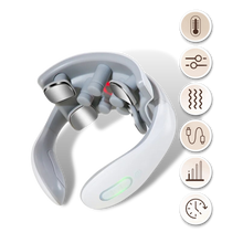 Carica l&#39;immagine nel visualizzatore di Gallery, Massaggiatore per collo e spalle a quattro teste - Ozerty
