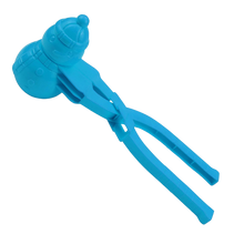 Carica l&#39;immagine nel visualizzatore di Gallery, Stampo per riso Sushi con design divertenti -Pupazzo di neve/Blu - Ozerty
