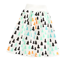 Carica l&#39;immagine nel visualizzatore di Gallery, Pannolini di Stoffa Morbidi e Delicati Anti-Perdita -Foresta di abeti - Ozerty
