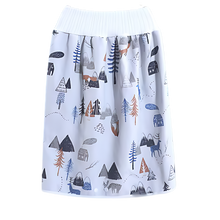 Carica l&#39;immagine nel visualizzatore di Gallery, Pannolini di Stoffa Morbidi e Delicati Anti-Perdita -Foresta invernale - Ozerty
