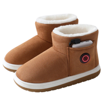 Carica l&#39;immagine nel visualizzatore di Gallery, Scarpe Termiche in Cotone Riscaldate con Grafene -Caffè  - Ozerty
