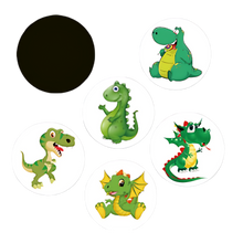 Carica l&#39;immagine nel visualizzatore di Gallery, Adesivi per l&#39;Educazione al Vasino Attivati dal Calore -Dinosauro - Ozerty
