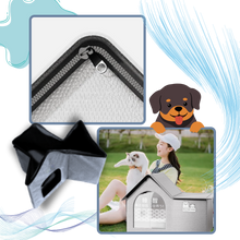 Carica l&#39;immagine nel visualizzatore di Gallery, Cuccia per Gatti Isolata con Rivestimento Termoriflettente - Ozerty
