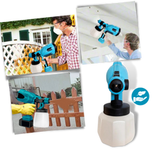 Carica l&#39;immagine nel visualizzatore di Gallery, Pistola a spruzzo per verniciatura a batteria ad alta pressione - Ozerty
