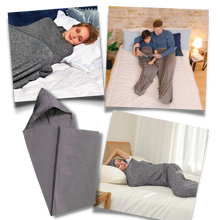 Carica l&#39;immagine nel visualizzatore di Gallery, Coperta indossabile per dormire con cappuccio - Ozerty
