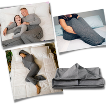 Carica l&#39;immagine nel visualizzatore di Gallery, Coperta indossabile per dormire con cappuccio - Ozerty
