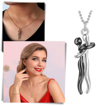Carica l&#39;immagine nel visualizzatore di Gallery, Collana per coppia Abbraccio d&#39;Amore - Ozerty
