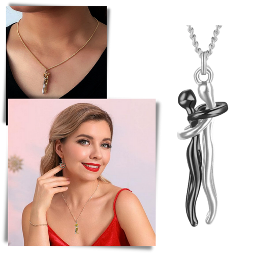Collana per coppia Abbraccio d'Amore - Ozerty
