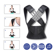 Carica l&#39;immagine nel visualizzatore di Gallery, Correttore di postura istantaneo - Ozerty
