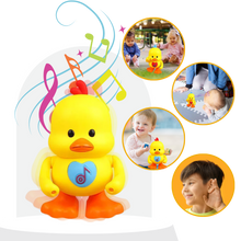 Carica l&#39;immagine nel visualizzatore di Gallery, Giocattolo interattivo con anatra danzante illuminata - Ozerty
