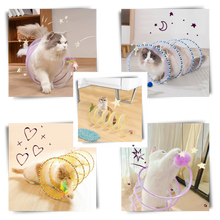 Carica l&#39;immagine nel visualizzatore di Gallery, Tunnel interattivo compatto per gatti - Ozerty
