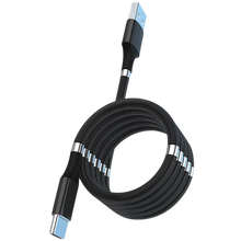 Carica l&#39;immagine nel visualizzatore di Gallery, Cavo USB magnetico flessibile -Nero - Ozerty
