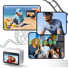 Carica l&#39;immagine nel visualizzatore di Gallery, Telecamera a Mani Libere Insta360 con Montaggio Magnetico - Ozerty
