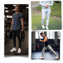 Carica l&#39;immagine nel visualizzatore di Gallery, Pantaloni fitness da uomo - Ozerty
