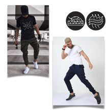 Carica l&#39;immagine nel visualizzatore di Gallery, Pantaloni cargo slim fit da uomo - Ozerty
