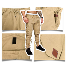 Carica l&#39;immagine nel visualizzatore di Gallery, Pantaloni cargo slim fit da uomo - Ozerty
