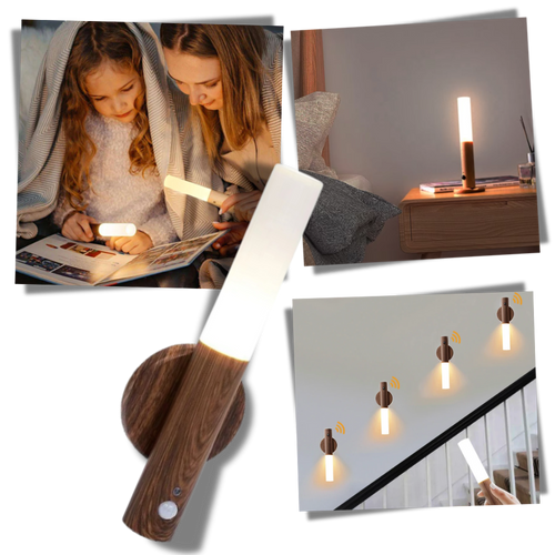 Luce a Torcia Ricaricabile con Sensore di Movimento - Ozerty