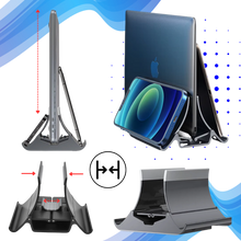 Carica l&#39;immagine nel visualizzatore di Gallery, Supporto Verticale Multifunzionale per Computer Portatile - Ozerty
