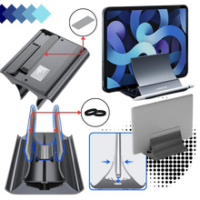 Carica l&#39;immagine nel visualizzatore di Gallery, Supporto Verticale Multifunzionale per Computer Portatile - Ozerty

