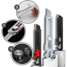 Carica l&#39;immagine nel visualizzatore di Gallery, Taglierina multiuso retrattile per scatole - Ozerty

