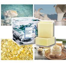 Carica l&#39;immagine nel visualizzatore di Gallery, Sapone antiacne naturale al sale marino - Ozerty
