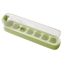 Carica l&#39;immagine nel visualizzatore di Gallery, Vassoi per cubetti di ghiaccio in silicone antiaderente -Verde/7 griglie - Ozerty
