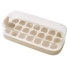Carica l&#39;immagine nel visualizzatore di Gallery, Vassoi per cubetti di ghiaccio in silicone antiaderente -Bianco/21 griglie - Ozerty
