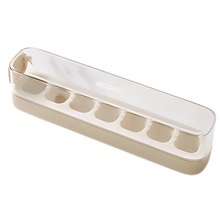 Carica l&#39;immagine nel visualizzatore di Gallery, Vassoi per cubetti di ghiaccio in silicone antiaderente -Bianco/7 griglie - Ozerty
