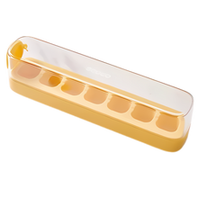 Carica l&#39;immagine nel visualizzatore di Gallery, Vassoi per cubetti di ghiaccio in silicone antiaderente -Giallo/7 griglie - Ozerty
