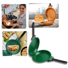 Carica l&#39;immagine nel visualizzatore di Gallery, Padella antiaderente bifacciale - Ozerty
