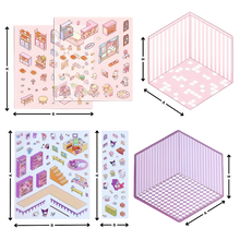 Carica l&#39;immagine nel visualizzatore di Gallery, Adesivi Racconti Pastello per la Casa - Ozerty
