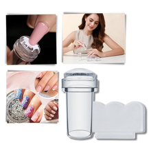 Carica l&#39;immagine nel visualizzatore di Gallery, Strumento per nail art trasparente Simmetria perfetta - Ozerty
