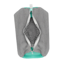 Carica l&#39;immagine nel visualizzatore di Gallery, Borsa per il Lavaggio delle Scarpe in Poliestere -Grigio - Ozerty
